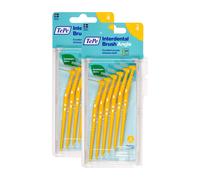 TePe Plus Yellow Mini 1.1mm Interdental Brushes 2 Packs 12 Total
