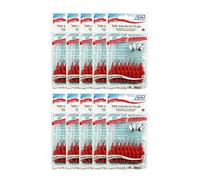 TePe Red TePe Interdental Brushes 0.5 mm - 10 Packs of 8 (80 Brushes)