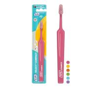 TePe Select Compact Toothbrush, Soft, Assorted Colours, 1pc | Soft bristle toothbrush with effective and gentle cleaning, Small brush head