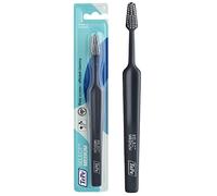TePe Select Medium Manual Toothbrush Blue (Available in Multiple Colours) Ergonomic Reusable Toothbrush for Adults and Kids Round Brush Head 1 Unit