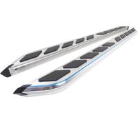 Teptal 2 pcs Car Side Skirts for Audi Q3 2012-2017, Car Exterior Styling Accessories Side Steps Running Boards Pedal Anti-Scratch Protector