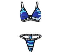 TEPTDirio Baby Doll Lingerie Sexy Sexy Nightwear Lingerie Set Lace Lingerie One Piece Size 14 Lingerie Set Blue Latex Lingerie for Women Womens Lingerie Blue