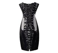 TEPTDirio Black Leather Corset Black Corset Corset White Corset Pink Corset Blue Corset Snow White Black Corset Tip Under Breast Corset Liquid Lipstick Corset Corset Top Shapewear Pearl Corset Top