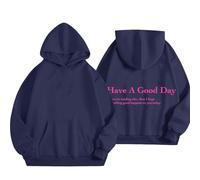 TEPTDirio Black Zip Up Hoodie - Womens Cotton Hoodies, Grey Half Zip, Navy Full Zip, Size 8 Fishnet