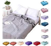 TEPTDirio Cooling Blanket King Size Breathable Ice Blanket for Sleeping Soft Comfy Sleepers Cold Blankets Lightweight Summer Ice Cooling Blankets Double Bed for Night Sweats Summer Essentials