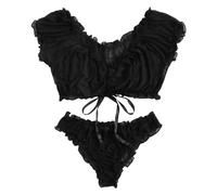 TEPTDirio Sexy Lingerie Lace Garter Sexy Lingerie Women Sets Loose Lingerie Kinky Lingerie Women Sets Lingerie for Her Women's Sexy Lingerie Valentines