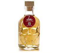 Tequila Añejo Gold | Unique Skull Shaped Glass Bottle | 200ml | 38% ABV