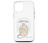 Tequila Bottle Worm Amigo Dia De Los Muertos Day Of The Dead Case for iPhone 12/12 Pro