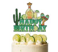 Tequila Happy Birthday Cake Topper Taco Bout A Party Cocktail Tequila Cake Topper Tacos And Tequila Party Decorations