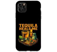 Tequila Heals Me Funny Margarita Party Vibes Drinking Case for iPhone 11 Pro Max