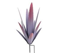 Tequila Home Decorations - Metal Garden Art Stakes, Decorative Flower Sculpture Decoration | Handmade Outdoor Metal Yard Accent Rustic Artistic Floral Statue