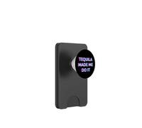 Tequila Made Me Do It Funny Drinking Alcohol Party Lover PopSockets PopWallet for MagSafe