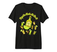 Tequila Made Me Do It Funny Drinking Party Cinco De Mayo Premium T-Shirt