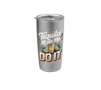 Tequila Made Me Do It Margarita Lover Stainless Steel Insulated Tumbler