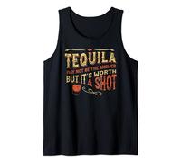 Tequila May Not Be The Answer But It's Worth A Shot, Funny Tank Top