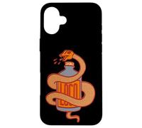 Tequila Mezcal Snakeworm Dia De Los Muertos Day of the Dead Case for iPhone 16 Plus
