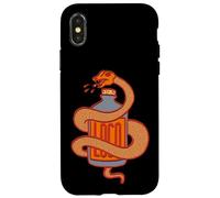Tequila Mezcal Snakeworm Dia De Los Muertos Day of the Dead Case for iPhone X/XS