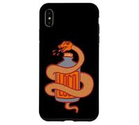 Tequila Mezcal Snakeworm Dia De Los Muertos Day of the Dead Case for iPhone XS Max