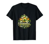 Tequila Natures Remedy Floral Agave Sunset Joke T-Shirt