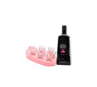 Tequila Rose - Original Strawberry Cream - Tequila 70cl 15% ABV (Includes Shot Paddle & Glasses)