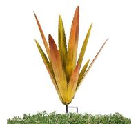 Tequila Rustic Sculpture - Agave Metal Plants For Yard, Metal Flower Garden Statue, Garden Metal Agave Plants, Home Yard Decorations Stakes, Metal Plants Outdoor Decor For Outdoors Indoors 29×45CM