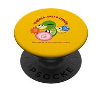 Tequila, Salt & Lemon - The Answer To All Your Questions PopSockets Adhesive PopGrip