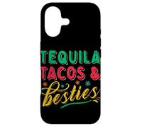 Tequila Tacos And Best Friends Mexican Besties Cinco De Mayo Case for iPhone 17