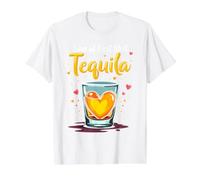 Tequila Time Tequila Life Tequila Humor Tequila Quotes Squad Value Graphic T-Shirt, Men, White, S