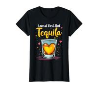 Tequila Time Tequila Life Tequila Humor Tequila Quotes Squad Value Graphic T-Shirt, Women, Black, S