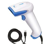 Tera 1D Barcode Scanner USB Wired CCD Handheld Bar Code Reader 1500 Pixel for Screen Digital Smartphone Barcode Plug and Play, 1500C