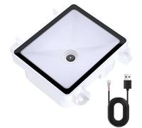 Tera 2D QR Embedded Barcode Scanner Fixed Mount Scanning Module Auto Sensing Scanning 1D Mini Bar Code Reader for Self-Service Kiosks Access Control Logistics Warehouse Industrial Automation, 3100