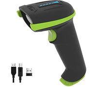Tera Barcode Scanner Wireless with Battery Level Indicator (2.4Ghz Wireless+USB 2.0 Wired) 1D Barcode Reader USB Handheld Bar Code Scanner, Design Patent: EU008489413, 5100