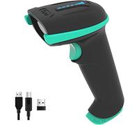Tera Barcode Scanner Wireless with Battery Level Indicator (2.4Ghz Wireless+USB 2.0 Wired) Rechargeable 1D Barcode Reader USB Handheld Bar Code Scanner, Design Patent: EU008489413, 5100
