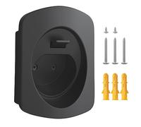 Tera EV Charger Cable Holder: Type 2 Charger Heavy Duty Material Electric Car Wall Mount Connector Charging Cable Holder Organizer All Weather Electric Vehicle Charging Station Accessories Black