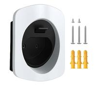 Tera EV Charger Holder Type 2: Heavy Duty Material Electric Car Wall Mount Connector Charging Cable Holder Organizer All Weather Electric Vehicle Charging Station Car Accessories White