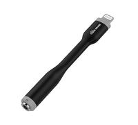 Tera Grand - Apple MFi Certified Lightning to Headphone Jack Pro Audio Adapter Black with DAC, Durable Flexible Super Soft PVC Jacket iPhone 11 Pro Max 11 Pro 11 XS Max XR X 8 8 Plus iPad Pro Air Mini