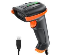 Tera Improved USB 1D 2D QR Barcode Scanner Wired Dustproof Shockproof Waterproof IP65 Ergonomic Handle Fast and Precise Scan for Windows Linux Plug and Play Model D5100Y