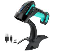 Tera Pro 1D 2D QR Wireless Industrial Barcode Scanner Bluetooth 1D 2D QR Code Reader 2200 mAh Built-in Battery Extreme Drop Resistance Heavy Duty 8100