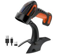 Tera Pro 1D 2D QR Wireless Industrial Barcode Scanner Bluetooth 1D 2D QR Code Reader 2200 mAh Built-in Battery Extreme Drop Resistance Heavy Duty 8100