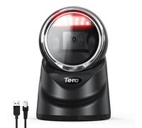 Tera Pro 2D QR Desktop Barcode Scanner Omnidirectional Adjustable Scan Head, ...