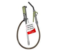 TERA PUMP 2X More Powerful Rechargeable Battery Liquid Transfer Pump, Up to 20% Faster Flow, 12.1 Liter per Minute, Precise Nozzle Extra Long 1.5 Meter Hose for E85, Gas, Diesel, Kerosene and more