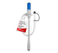 TERA PUMP Automatic Portable Water/Fuel Transfer Stick Pump, Battery Operated (2 AA), Fits Most 3-5 Gallon Jugs, Leak Protection With Nozzle Cap - 2.8 GPM Fast Transfer