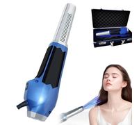 Terahertz Therapy Device - Adjustable Temperature Wand for Unblocking Meridians and Activating Inert Cells, Includes Travel Case