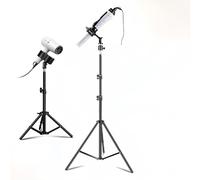 Terahertz Therapy Equipment Stand, Foldable Universal Tripod Stand, Height Adjustable from 60-210 Cm, Suitable for Home Health Care, Acupuncture, Massage Therapy Equipment, and Beauty Devices