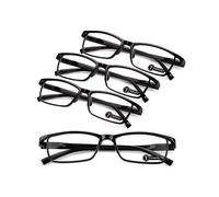TERAISE 4PCS Value Anti-Blue Light Reading Glasses,Lightweight Comfortable Reader Glasses for Men and Women,Sturdy Computer Reading Glasses Blue Light Blocking Included Eyeglasses Case(1.25X)