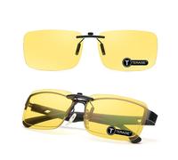 TERAISE Clip-on Sunglasses Glasses Sunglasses Walking UV400 2 Glasses