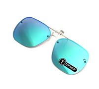 TERAISE Clip On Sunglasses over Prescription Glasses Flip up HD Polarized Unisex for Outdoor/Driving UV400