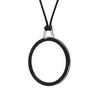 TERAISE Necklace Reading Glasses Novel Pendant Readers Lightweight Portable Anti-loss Reading Glasses with Exquisite Metal Case for Women and Men(3.0X)