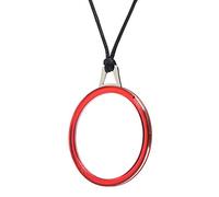 TERAISE Necklace Reading Glasses Novel Pendant Readers Lightweight Portable Anti-loss Reading Glasses with Exquisite Metal Case for Women and Men(2.5X)