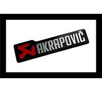 TERAM LOISIRS AKRAPOVIC High Temperature Aluminium Plate for Car Muffler Motorcycle Quad